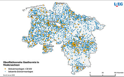 Wärmepumpe in Niedersachsen: Daten, Kosten & Förderung