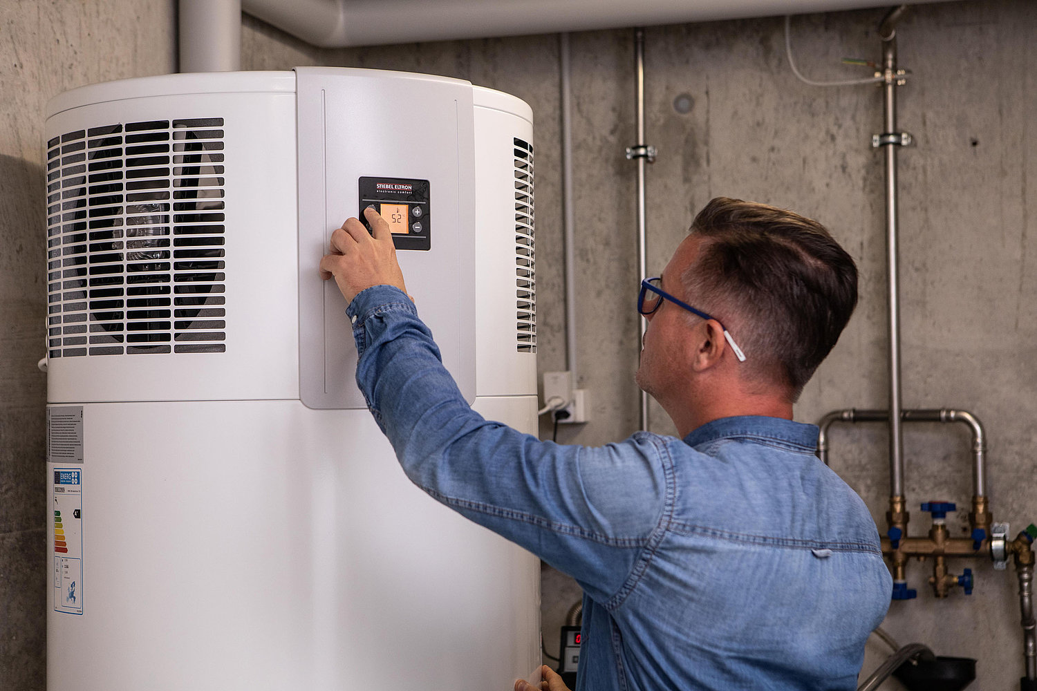 Wärmepumpe Termperatur Einstellung