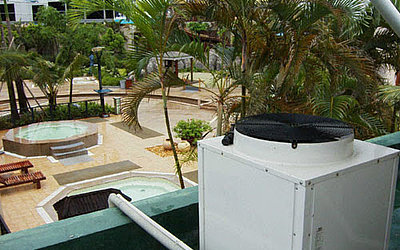 Wärmepumpenheizung für Schwimmbad & Pool